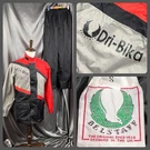 Vintage Belstaff Bika Rain Nylon Moto Suit Retro 2 Piece Storage Fanny Bag Sz. Fixed Price $107.94.
