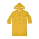 Clc Climate Gear Series R105L Protective Coat, L, Pvc, Yellow, Detachable Collar. Fixed Price $27.65.
