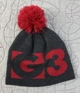 G3 Men Big Logo Toque Pom Beanie Gray Red Ski Snowboard Hat Warm Gear. Fixed Price $9.49.