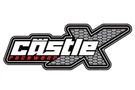 Castle X 16 Inch Length Sticker Decal White/silver/black. Fixed Price $25.87.