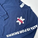 Alta Ski Area Mens Navy Blue Long Sleeve Graphic T-shirt Delta Pro Weight Medium. Fixed Price $18.95.