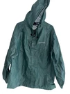 Compass 360 Polyethylene Rain Suit Jacket Only Adults Large Green Hood Zip. Fixed Price $16.27.