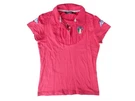 Kappa Italia Women's Hot Pink Cotton Streetwear Polo Shirt Top - Size Small. Fixed Price $28.73.