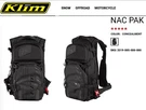 Klim Nac Pak 13L /md Size Off Trail Backpack, Concealment Black- 3319-005-***. Fixed Price $129.99.