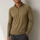 Halys Pcu Level Shirt Mens Large Long Coyote Brown 1/4 Zip Base Layer Tactical. Fixed Price $35.00.