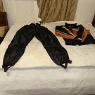 Xelement Advanced Motorcycle Weather Gear Rain Suit Jacket Pants Mens Large. Fixed Price $49.99.