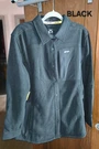 Nwt Ski-doo Ladies Snap-up Polar Fleece Size Large Black Overshirt. Fixed Price $30.52.