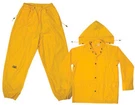 Clc R102X Rain Suit, Xl, 170T Polyester, Yellow, Detachable Collar. Fixed Price $32.68.