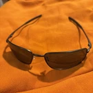 New Authentic Oakley Square Wire Sunglasses Grey Polarized Lens OO4075-04. Fixed Price $150.00.