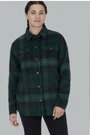 New Green Ski-doo Ladies Lifestyle Plaid Flannel Heavy Overshirt Med $89 SR1. Fixed Price $24.99.