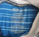 Polaris Rzr Men's Blue Striped Hooded Long Sleeve Hoodie Polyester Spandex. Fixed Price $14.39.