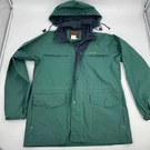 Stearns Dry Wear Waterproof Rain Jacket Hooded Green Model 8176 Size. Fixed Price $20.21.