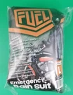 Fuel Emergency Rain Suit Hooded Jacket & Pants W/ Elastic Waistband Nip /large. Fixed Price $9.89.