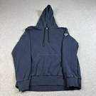 Rossignol Hoodie Mens Large Navy Blue Pullover Fleece Ski Logo Outdoor Hike Read. Fixed Price $29.19.