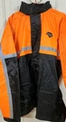 Nelson Rigg Stormrider 2-PIECE Rainsuit Orange/black, 4XL Like New. Fixed Price $75.00.