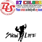 Xl Life Vinyl Decal Racing Sport Bike Polaris Snowmobile Boost Nobs. Fixed Price $9.93.