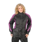 Brooks Leather Women's Complete Nylon Rain Suit Black Purple Size Med New. Fixed Price $39.95.
