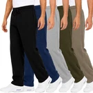 Men's Classic Heavyweight Fleece Sweatpants With Open Bottom (S-3XL) Free Ship. Fixed Price $14.97.