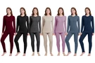 Women 100% Merino Wool Base Layer Sets Thermal Underwear Ski 2PC Top&long Johns. Fixed Price $89.99.