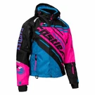 Castle X Women's React Float Assist Jacket Process Blue/pink Glo/black Size Md. Fixed Price $279.99.