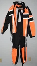 Milwaukee Performance SH233102 Mens Black & Orange Water Resistant Rain Suit. Fixed Price $59.95.