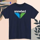 Snowbird Ski Resort Logo Black/white/grey/navy/red/light Blue T-shirt S-5XL. Fixed Price $20.38.