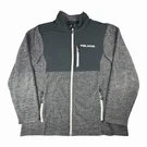 Polaris Men's Trail Layer Gray Black Full Zip Mid-length Jacket Size Xl. Fixed Price $32.99.