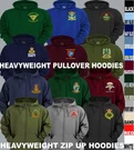 Units To Ruk American Canadian Regiment Embroidered Heavyweight Zip Up Hoody. Fixed Price $53.58.