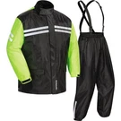 Tour Master Shield 2-PIECE Rainsuit Black/hi-viz. Fixed Price $79.99.