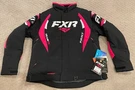 Brand New - Team Fxr Women's Snowmobile Jacket Black Fuchsia Size 14. Fixed Price $169.99.