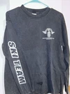 Men Medium Black Long Sleeve Ski Team Shirt Large Graphic And Print. Fixed Price $12.50.