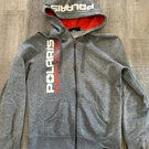 Polaris Racing Women's Full-zip Hoodie Heather Gray P275-000. Fixed Price $60.00.