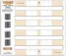Woodys Snowmobile Single Ply Track Stud Template 300S-TEMP. Fixed Price $44.98.
