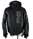 Nwt Fxr Racing Helium 2-IN-1 Black Asphalt Acmt Hi Vis Snowmobile Jacket Xl. Fixed Price $299.99.