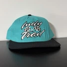 Polaris Indy Trail Men's Vintage Adjustable Snapback Hat Turquoise Black. Fixed Price $30.00.