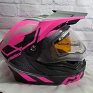 Castle EXO-CX950 V2 Fierce Snowmobile Helmet W/ Electric Shield Pink X1. Fixed Price $96.90.