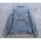Vtg Team Arctic Cat Snowboarding Denim Jacket Size Lg Embossed Logo 90S Usa Blue. Fixed Price $199.99.