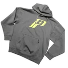 Polaris Hoodie Sweatshirt Mens Xl Gray Logo Graphic Fleece Kangaroo Pullover. Fixed Price $37.95.