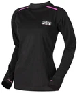 Fxr Vapour Merino 21 Womens Long Sleeve Base Layer Top Black/electric Pink. Fixed Price $66.16.
