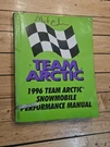 Arctic Cat 1996 Team Snowmobile Performance Manual. Fixed Price $65.54.