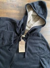 Telluride Sherpa Lined Full Zip Up Hoodie Jacket Mens Black Winter Ski Nwt. Fixed Price $24.99.