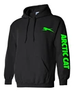 Arctic Hoodie Snowmobile Black Sweatshirt Choose Design Color Atv Zr Wildcat. Fixed Price $37.00.