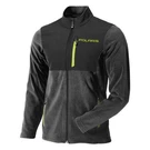 Polaris Men's Northstar Mid-layer Comfy Fleece Wind Blocking Black/lime. Fixed Price $36.95.