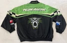 Vintage Factory Race Team Arcticwear Cat Snowmobile Canvas Jacket Mens Xl. Fixed Price $225.00.