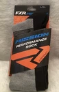 Fxr Mission Grey/black Performance Mens Socks Sz L/xl New Packaging. Fixed Price $39.95.