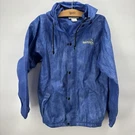 Natural Gear Rain Suit Zip Up Hoodie Size Small NG-TS-101 Solid Blue- Excellent. Fixed Price $11.48.