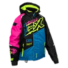 Castle X Code G5 Women's Snow Jacket Blue/pink Glo/hi Vis Size Sm. Fixed Price $175.95.