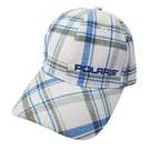 Polaris Baseball Style Hat Blue Plaid Sz Small/medium Kc 711 Hllclimb. Fixed Price $16.97.