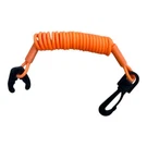Jlp Kawasaki Arctic Cat Ski-doo Snowmobile Teather Clip On Quick Lanyard Orange. Fixed Price $12.95.