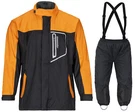 Tourmaster Defender Two-piece Rainsuit Motorcycle Riding Jacket Orange 3XLARGE. Fixed Price $129.99.